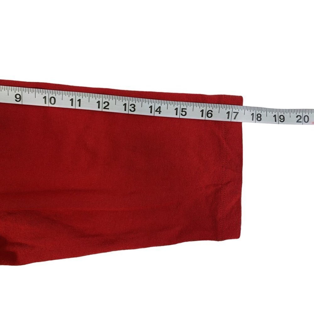 Karen Scott Women's Roxy Red Top - Picture 7 of 7